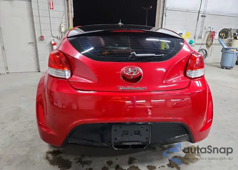 2012 Hyundai Veloster z USA, uszkodzony, nr VIN KMHTC6AD0CU059745